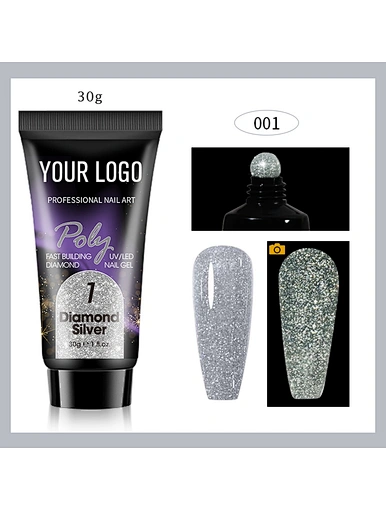 glitter gel color